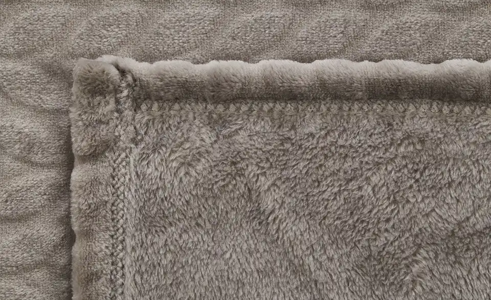 Fleecedecke Zopf