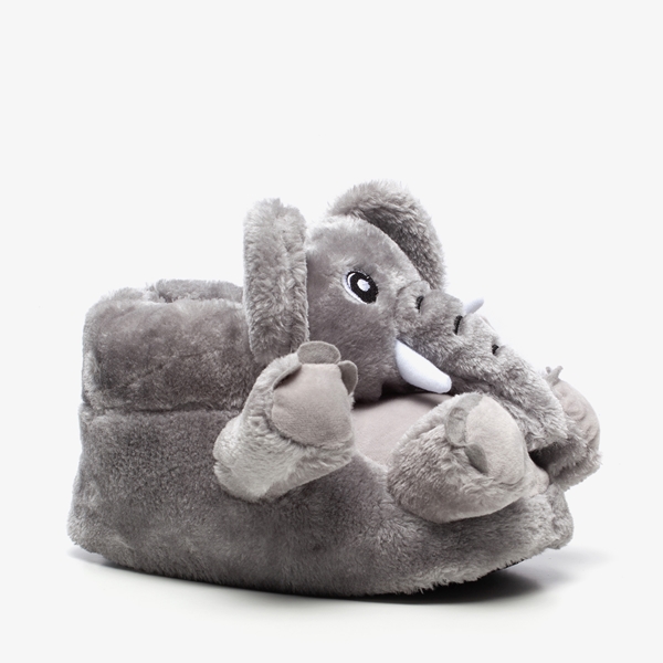 Thu!s gevoerde pantoffels olifant