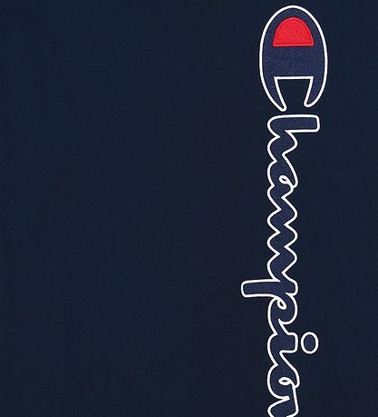 Champion Fashion T-shirt - Navy m. Logo