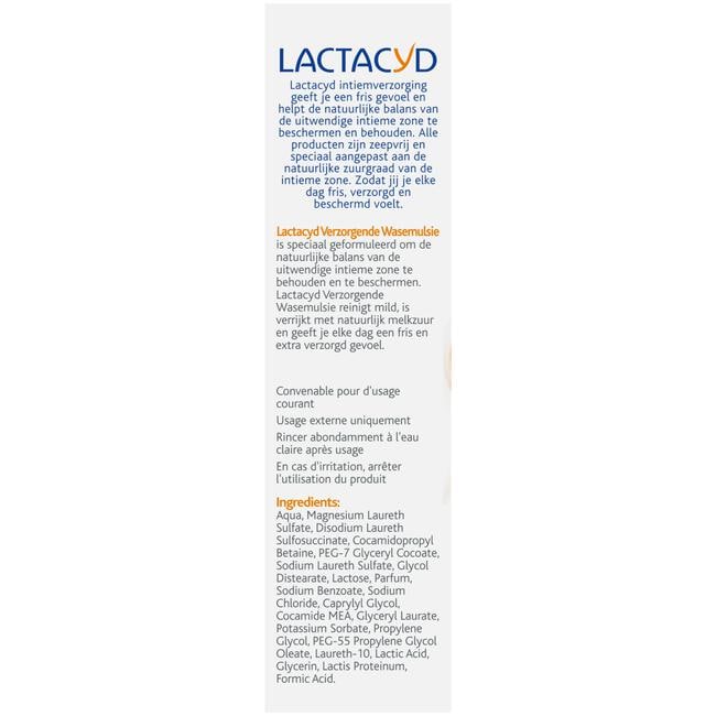 Lactacyd Verzorgende WasemulsieIntieme Hygiëne 300 ML