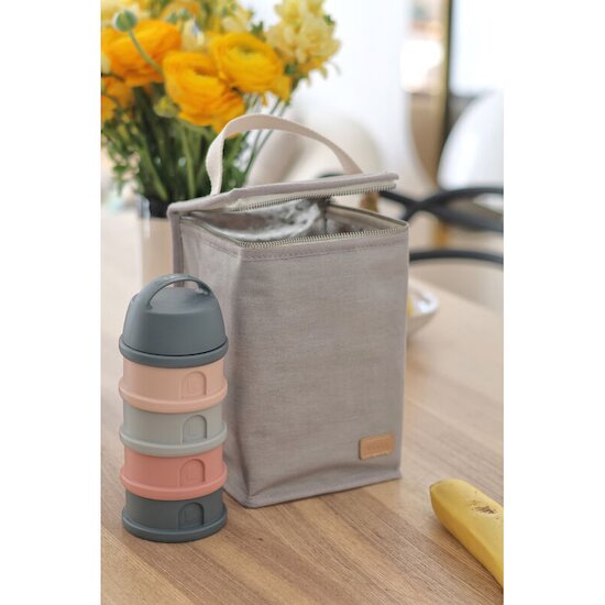 Pochette repas Isotherme   Pearl Grey        de               Béaba