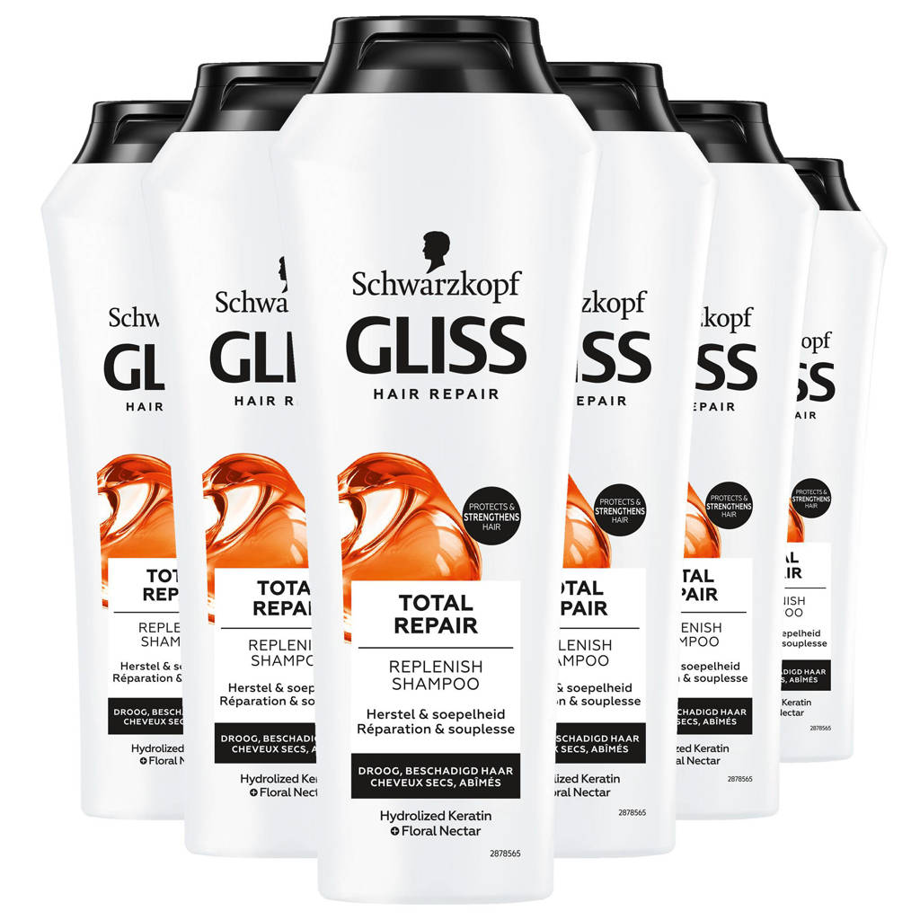 Total Repair 19 shampoo - 6 stuks voordeelverpakking