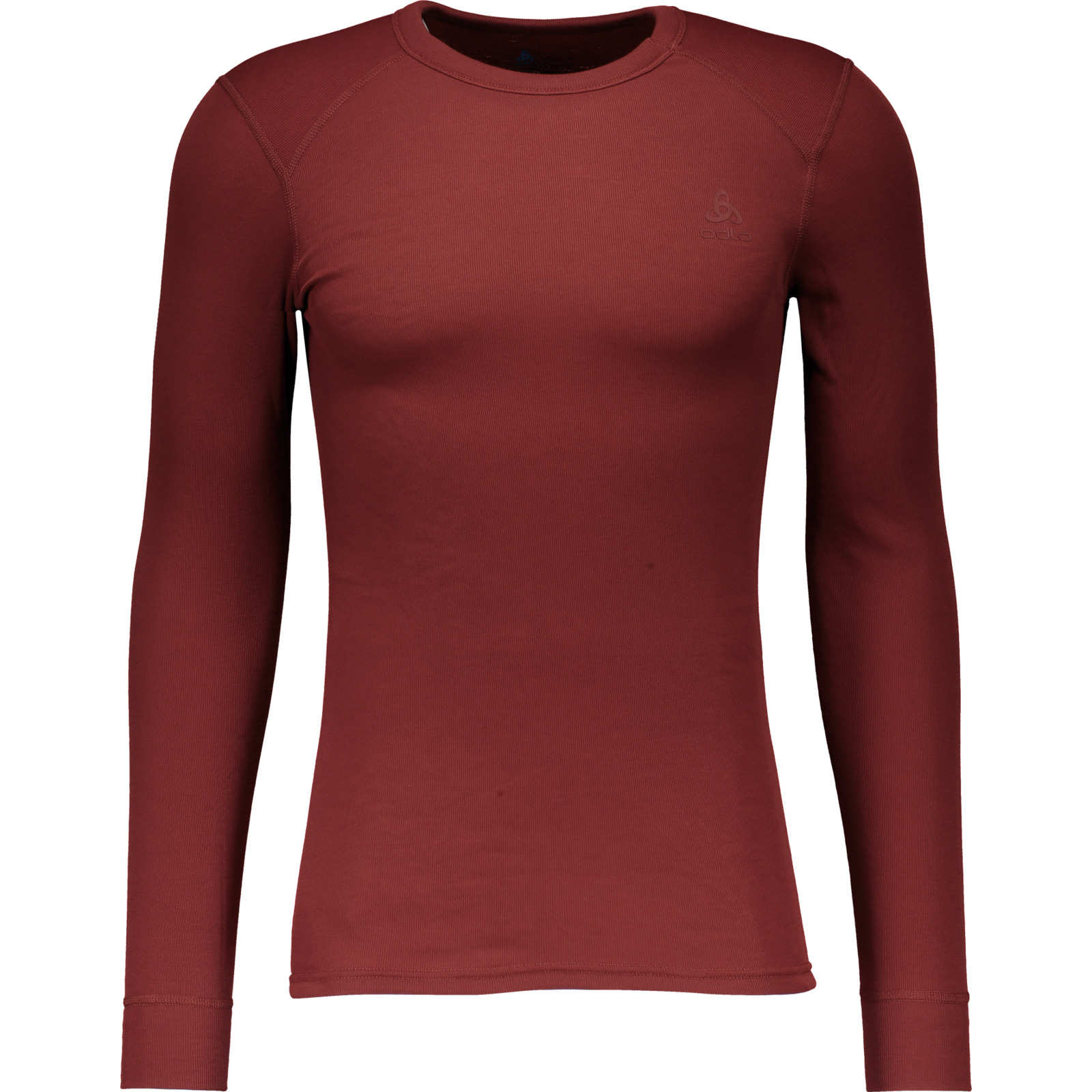 Odlo Active Warm Herren-Langarmshirt Crew Neck S, grau