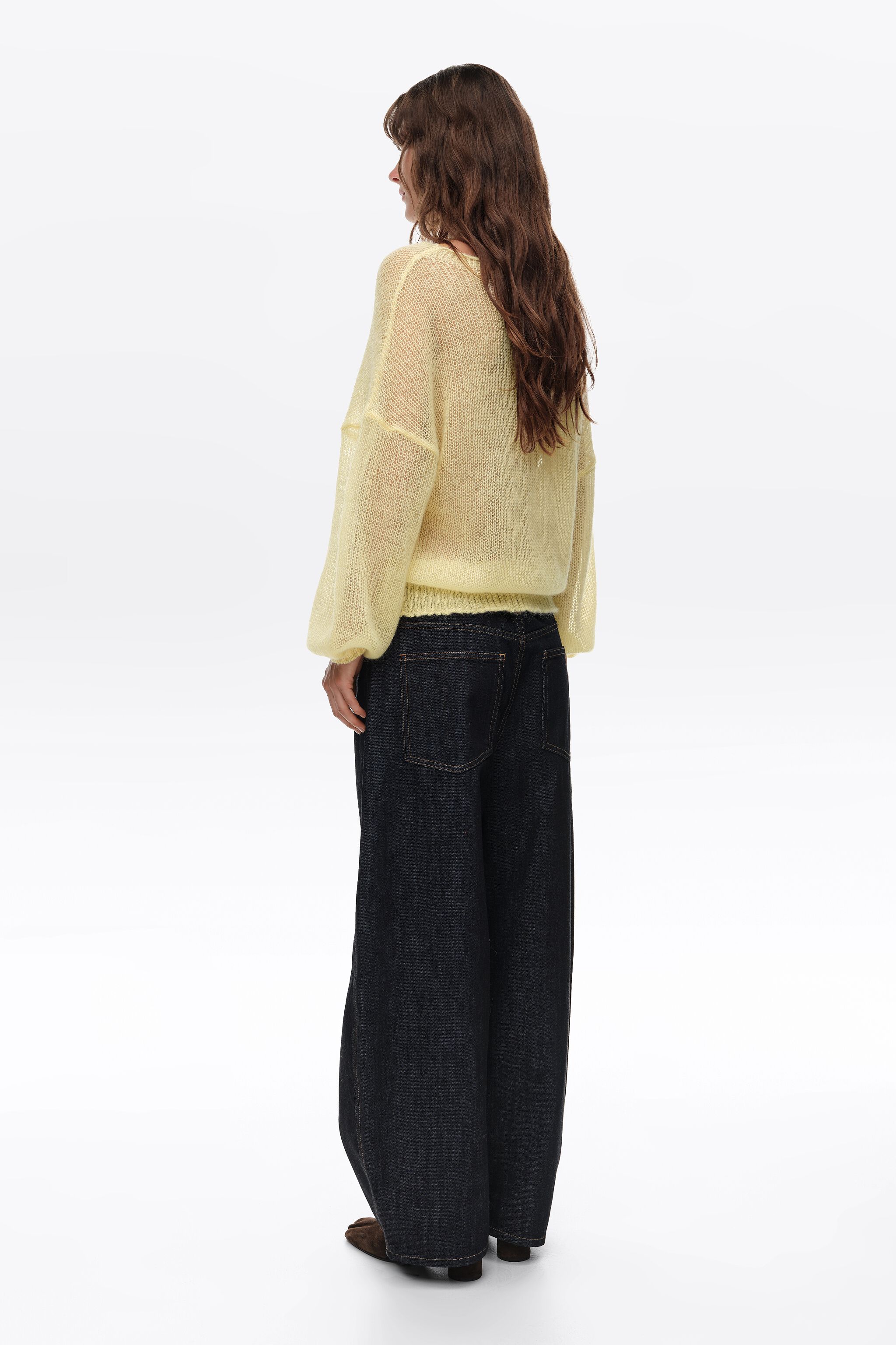 BARREL - Calça jeans de cinco bolsos em denim índigo