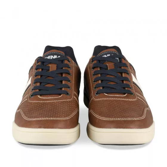 Baskets MARRON DENIM SIDE