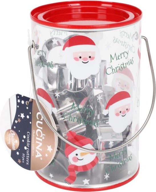 Uitsteekvormen set Xmas 10 stuks