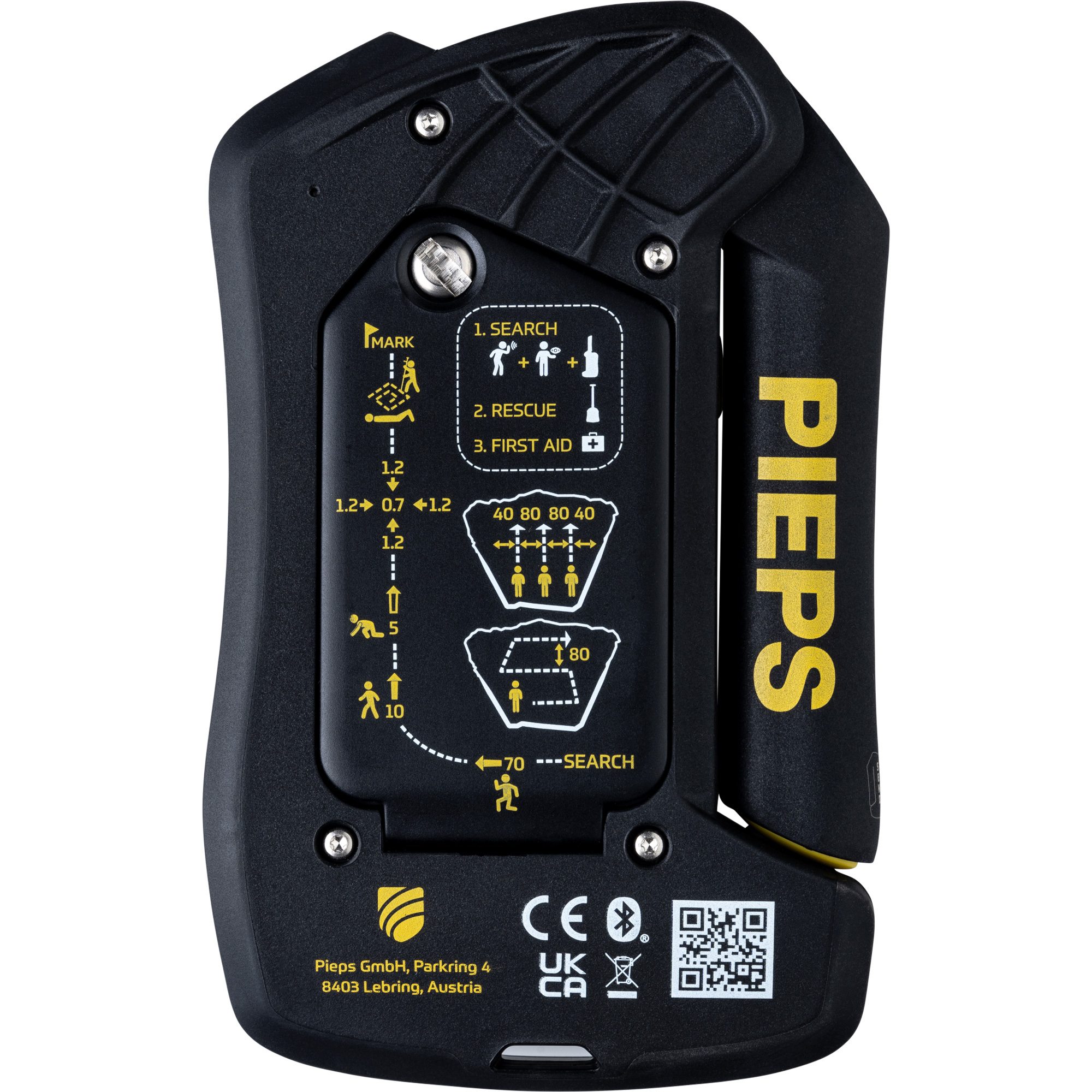 Pieps Pro IPS LVS Gerät anthrazit gelb