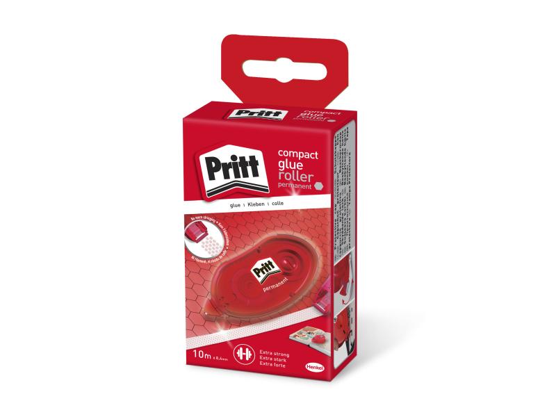 Pritt Kleberoller Compact Permanent 8.4 mm x 10 m, 1 Stück Klebetape