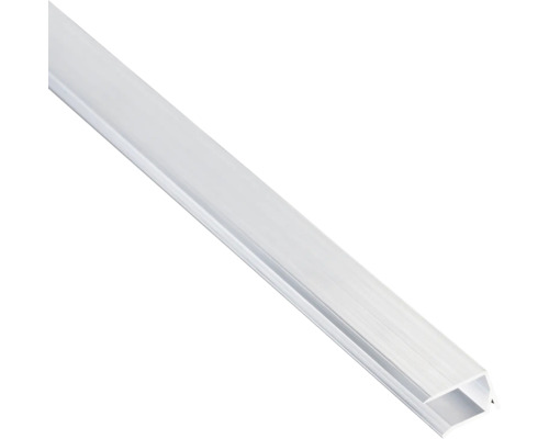 Gutta aluminium randbescherming met druiprand voor 16 mm dubbelwandige polycarbonaatplaten, 980 mm