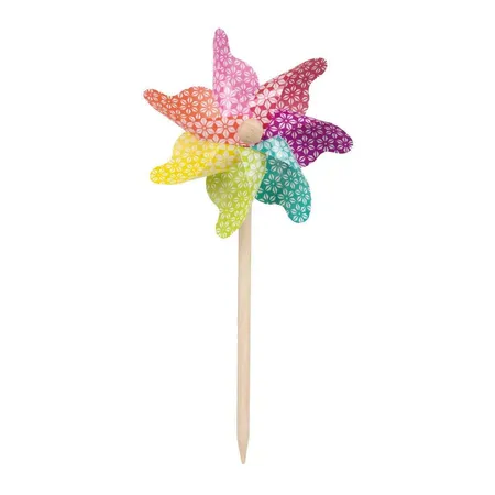 Idena Windmühle Flowers 31cm