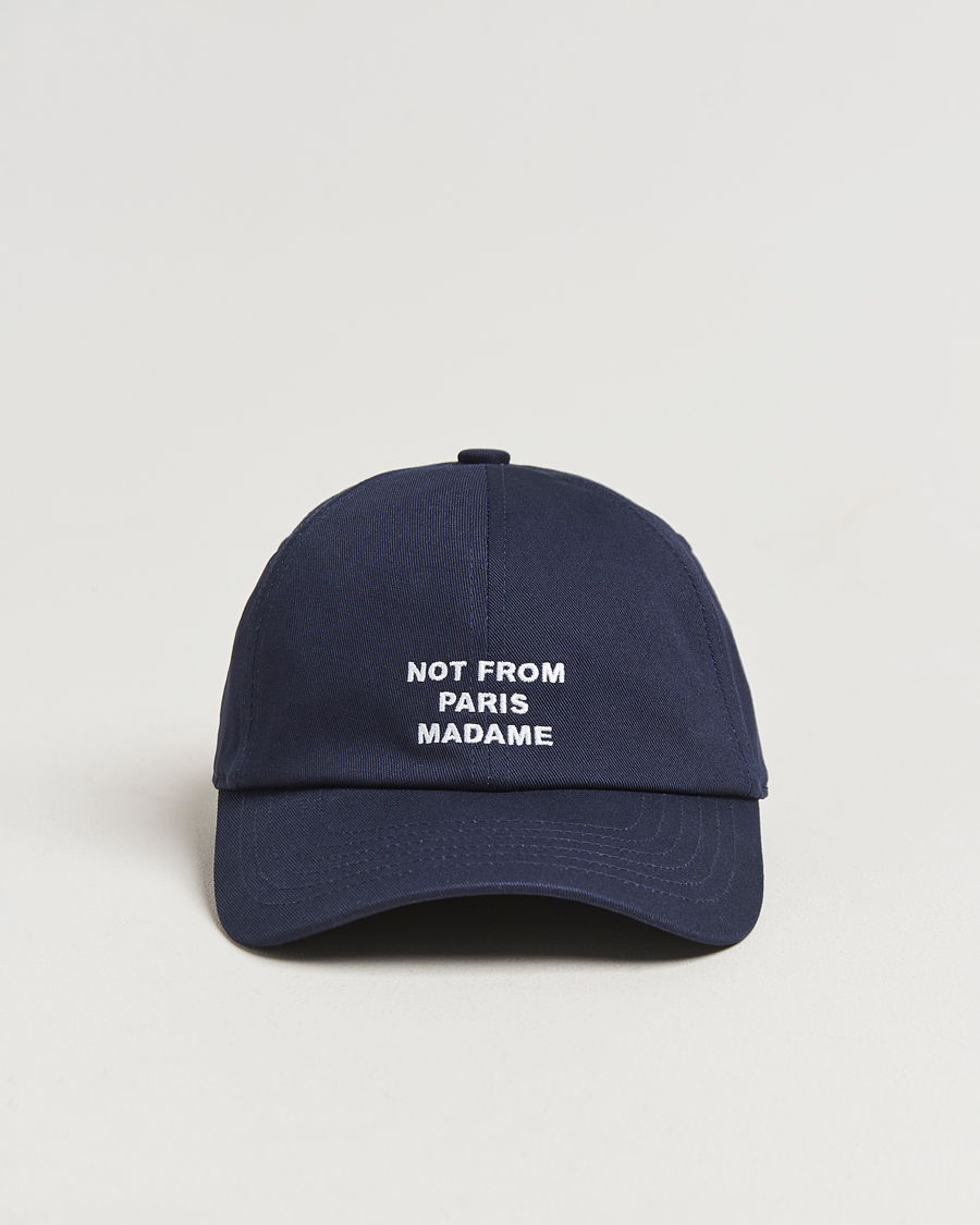 Drôle de Monsieur Slogan Baseball Cap Navy