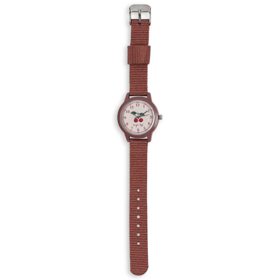 konges sløjd kinderhorloge - cherry