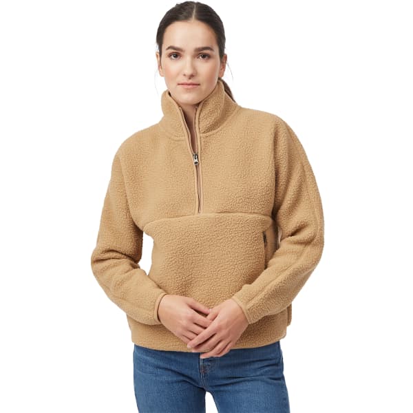Sweat polaire TENTREE W ECOLOFR HALF ZIP CARTOUCHE