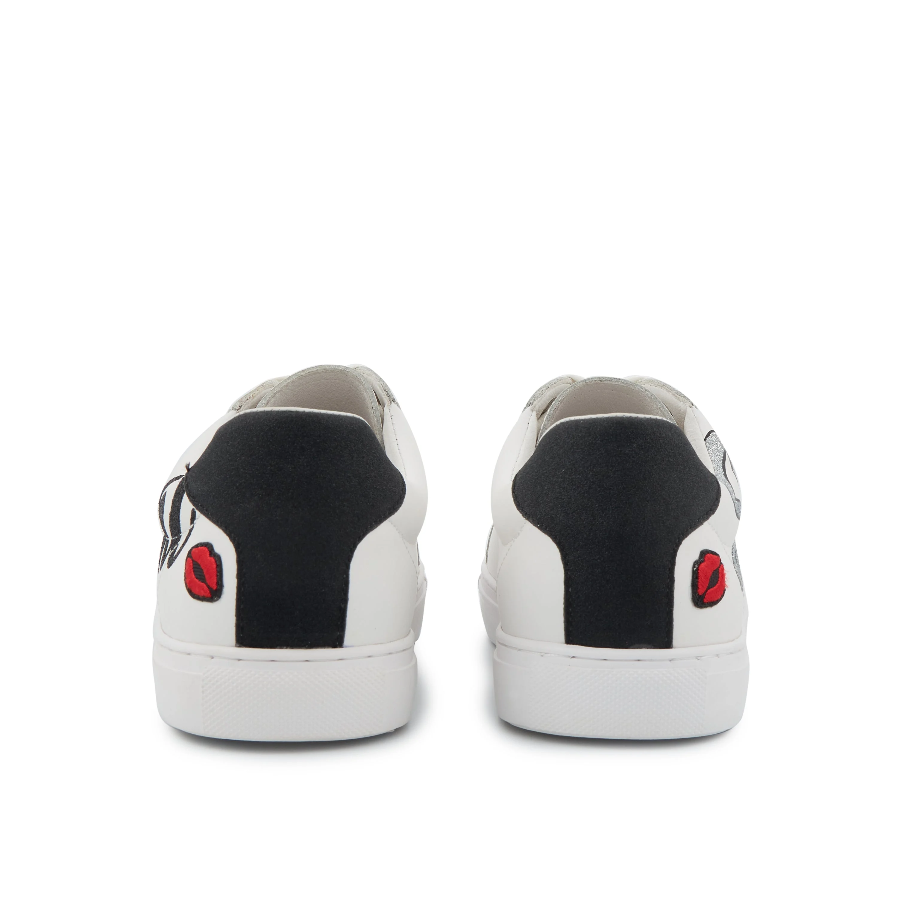 SIMONE SHINE BRIGHT - Sneakers en cuir | Blanc