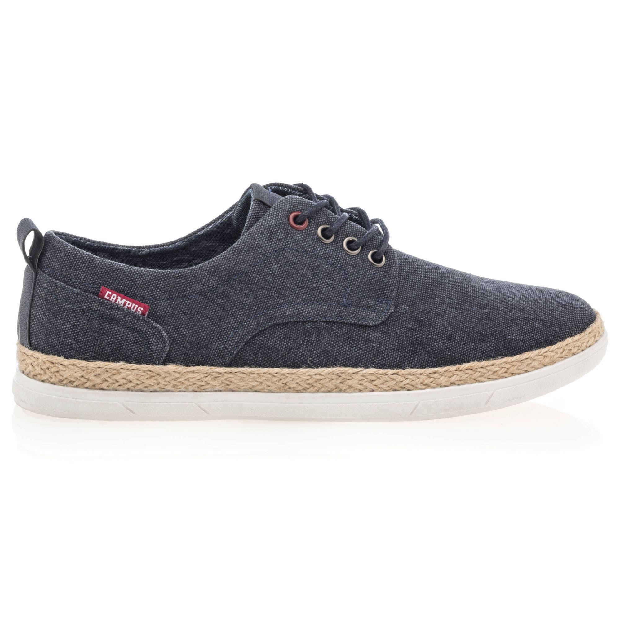 Baskets en toile Homme bleu marine