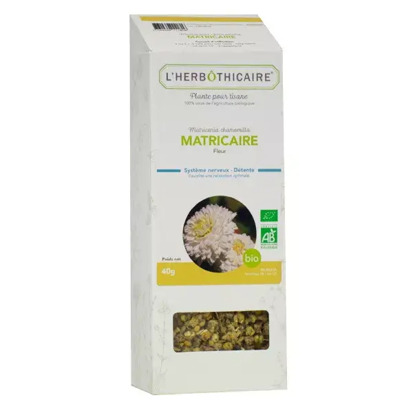 Chá de Camomila Alemã Orgânica L'Herbôthicaire 50g