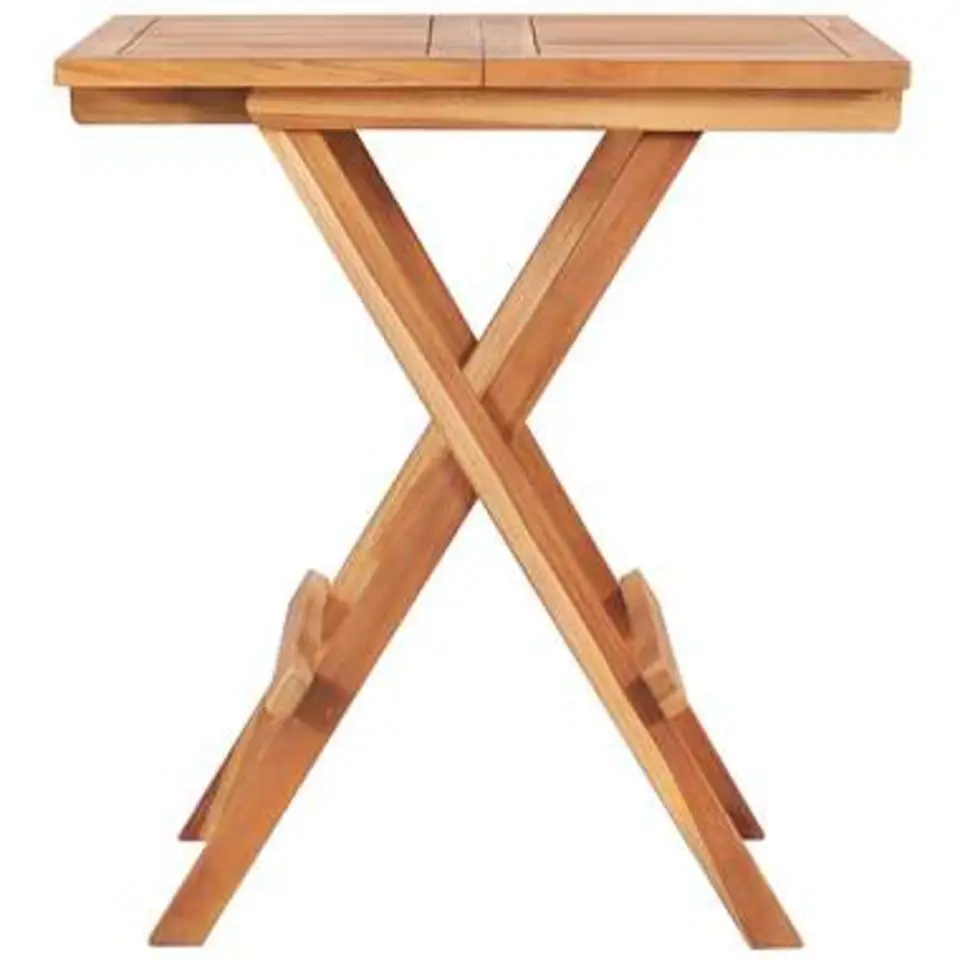 vidaXL - Bistroset - Bruin - Hout
