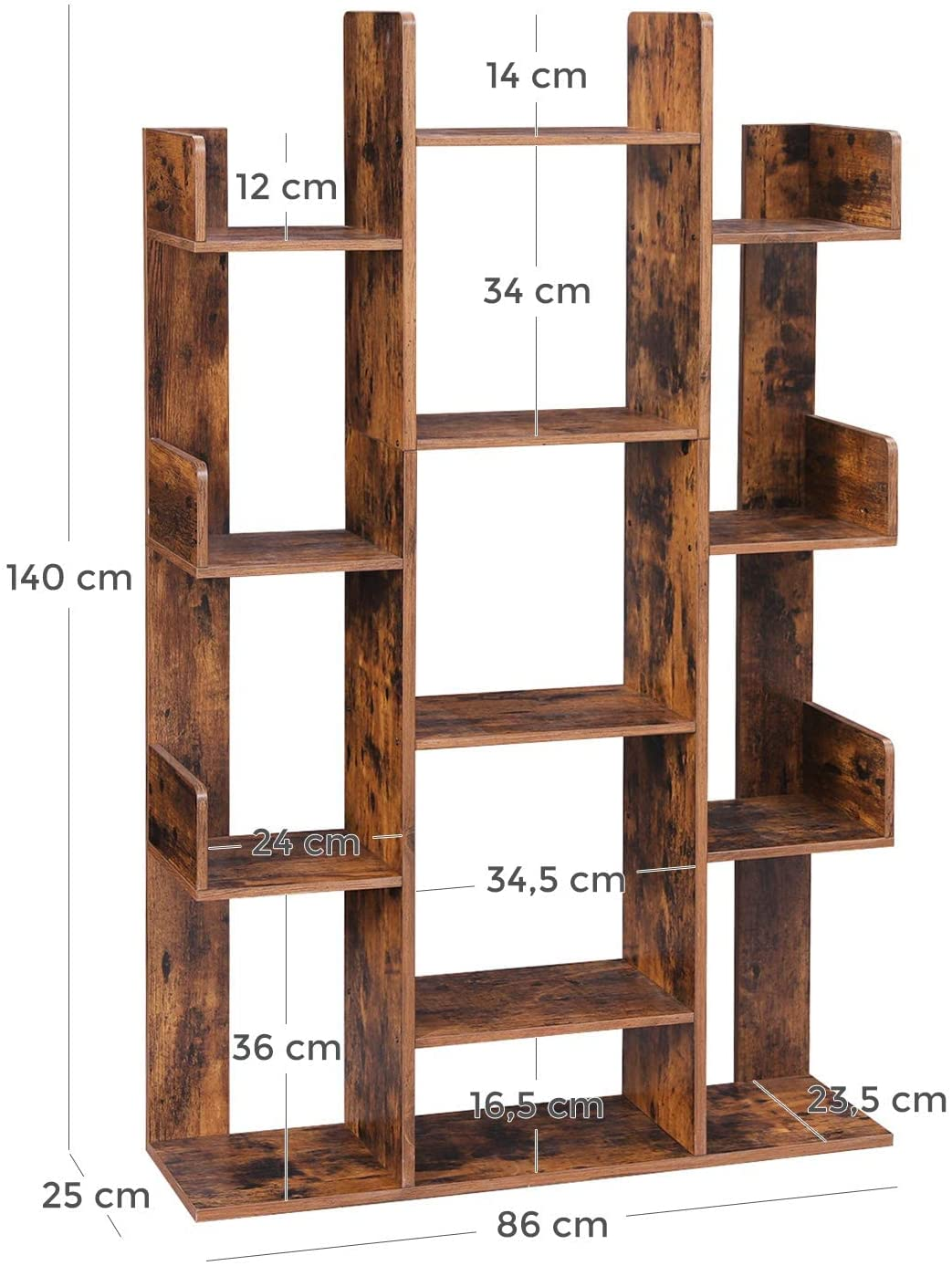Boomvormige boekenplank Indusign #2