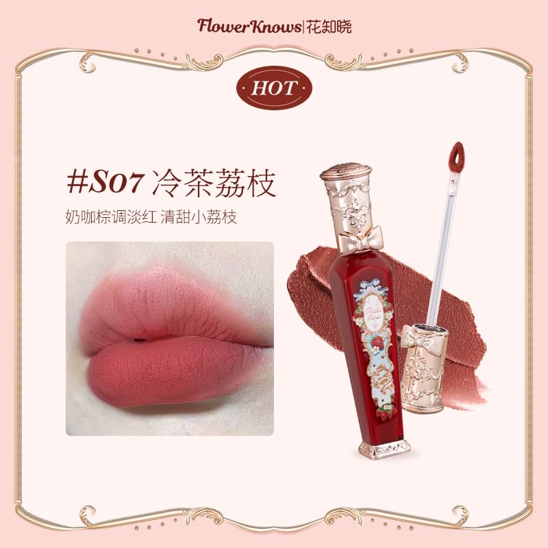 Flower Knows - Strawberry Rococo Cloud Lip Cream - rood