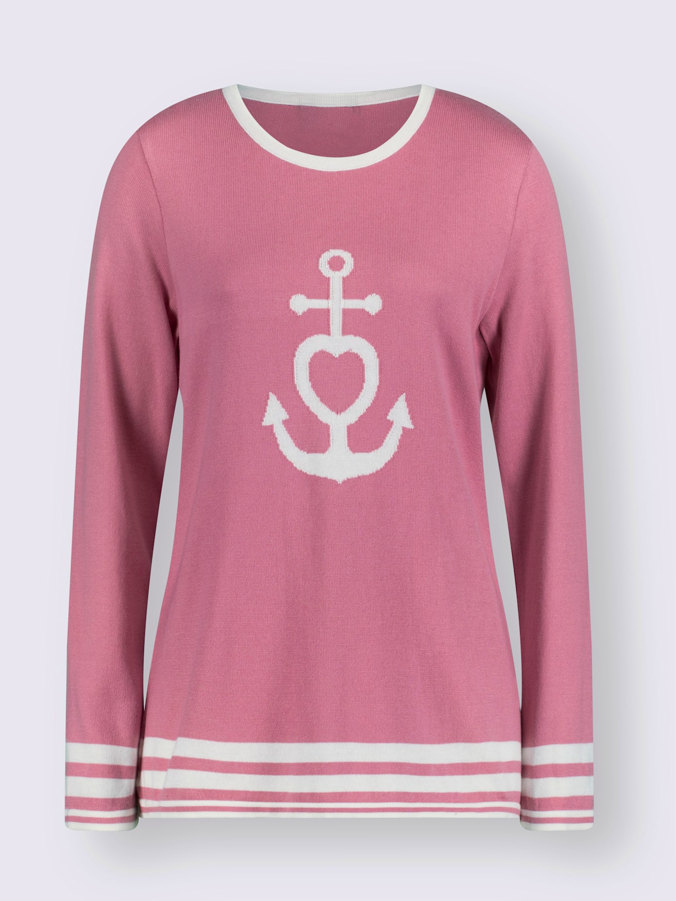 Pull encolure ronde 50% coton