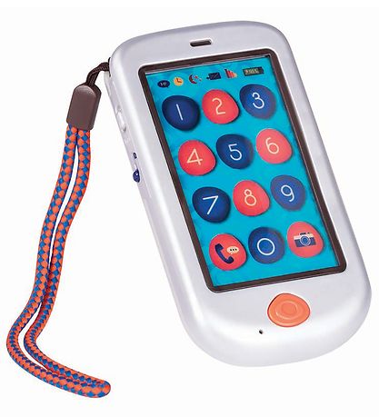 B. toys Telefon - Leget?j - Hi Phone - Sølv