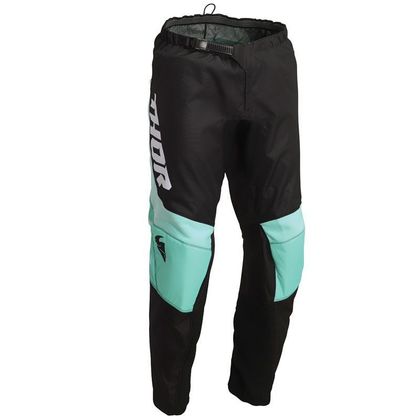 Pantalon cross Thor SECTOR CHEV BLACK MINT ENFANT - Noir