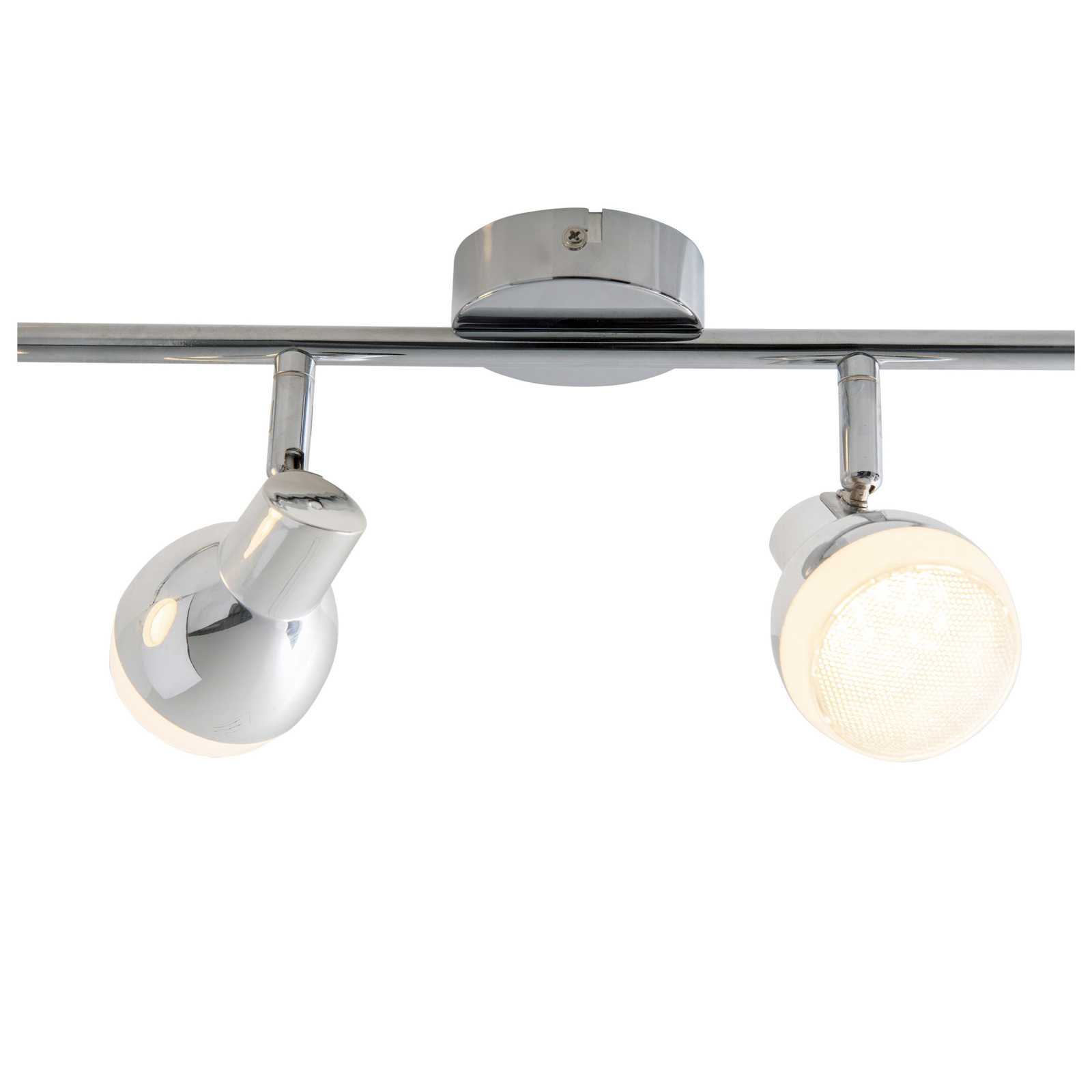 4er LED-Deckenleuchte CHROMEY - Chrom - 13 cm