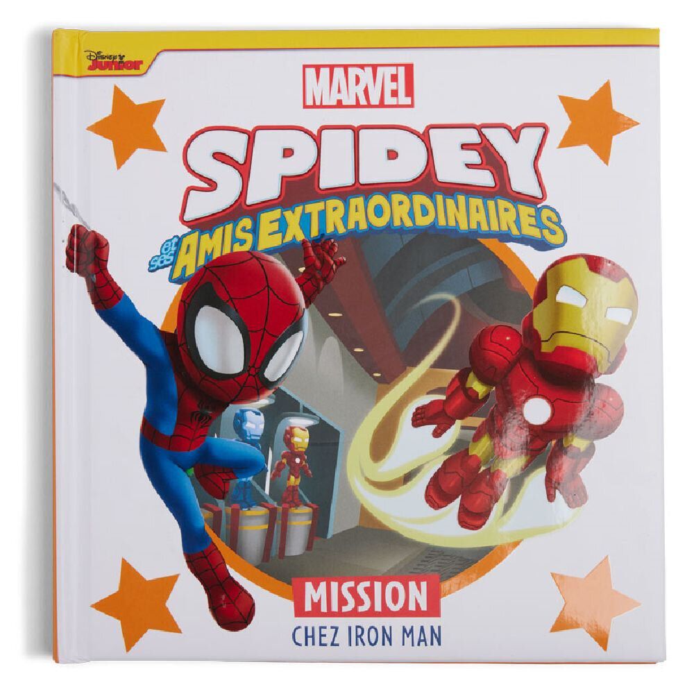 Livre d'histoire Disney Marvel Spidey - Mission chez Iron Man 32 pages
