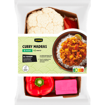 Jumbo Curry Madras Verspakket 4 Personen