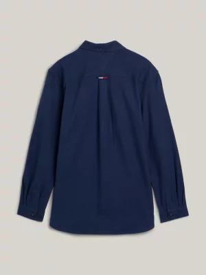 Camisa de flanela com ajuste regular adaptável