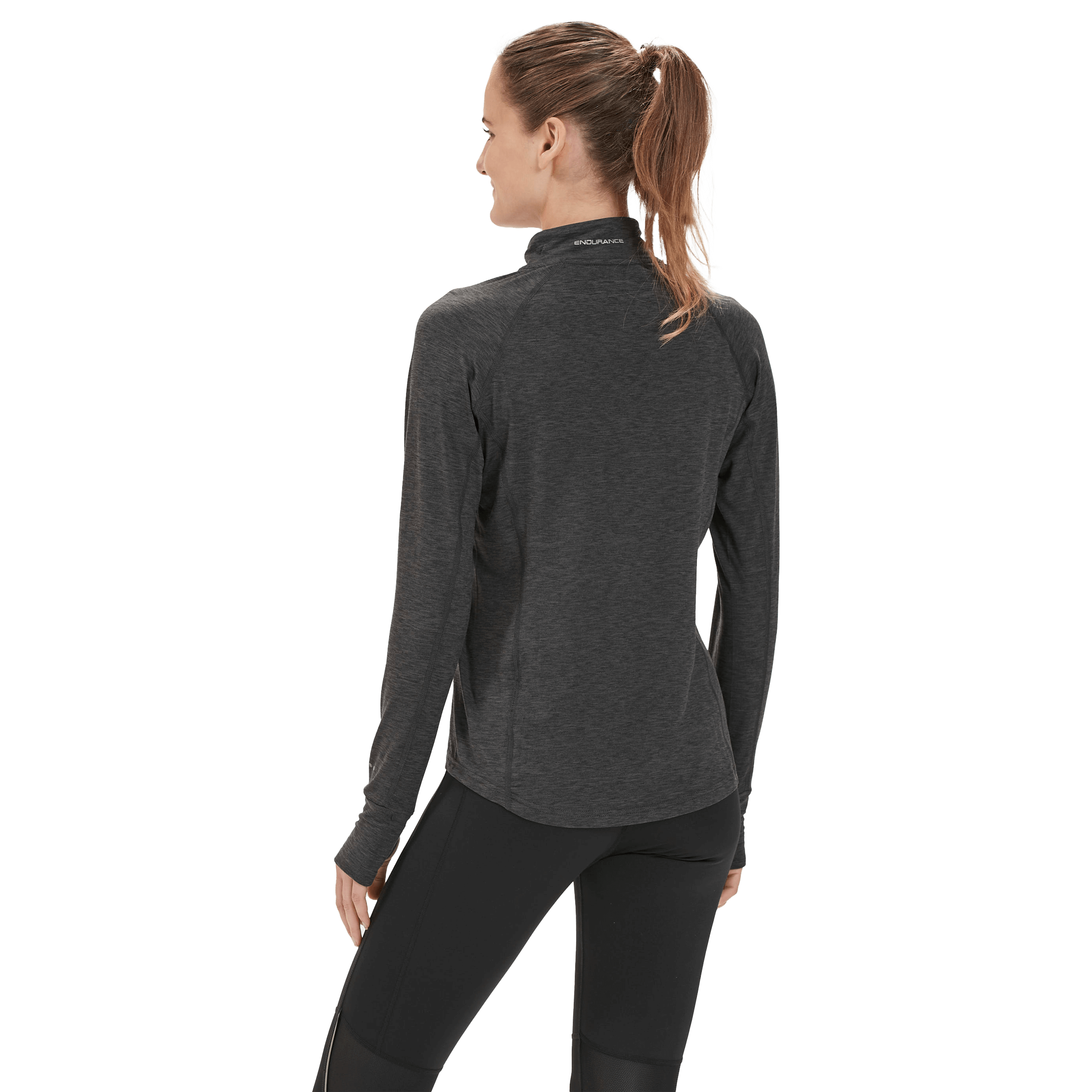 Endurance Canna V2 W Melange Performance Midlayer - Mellomlag