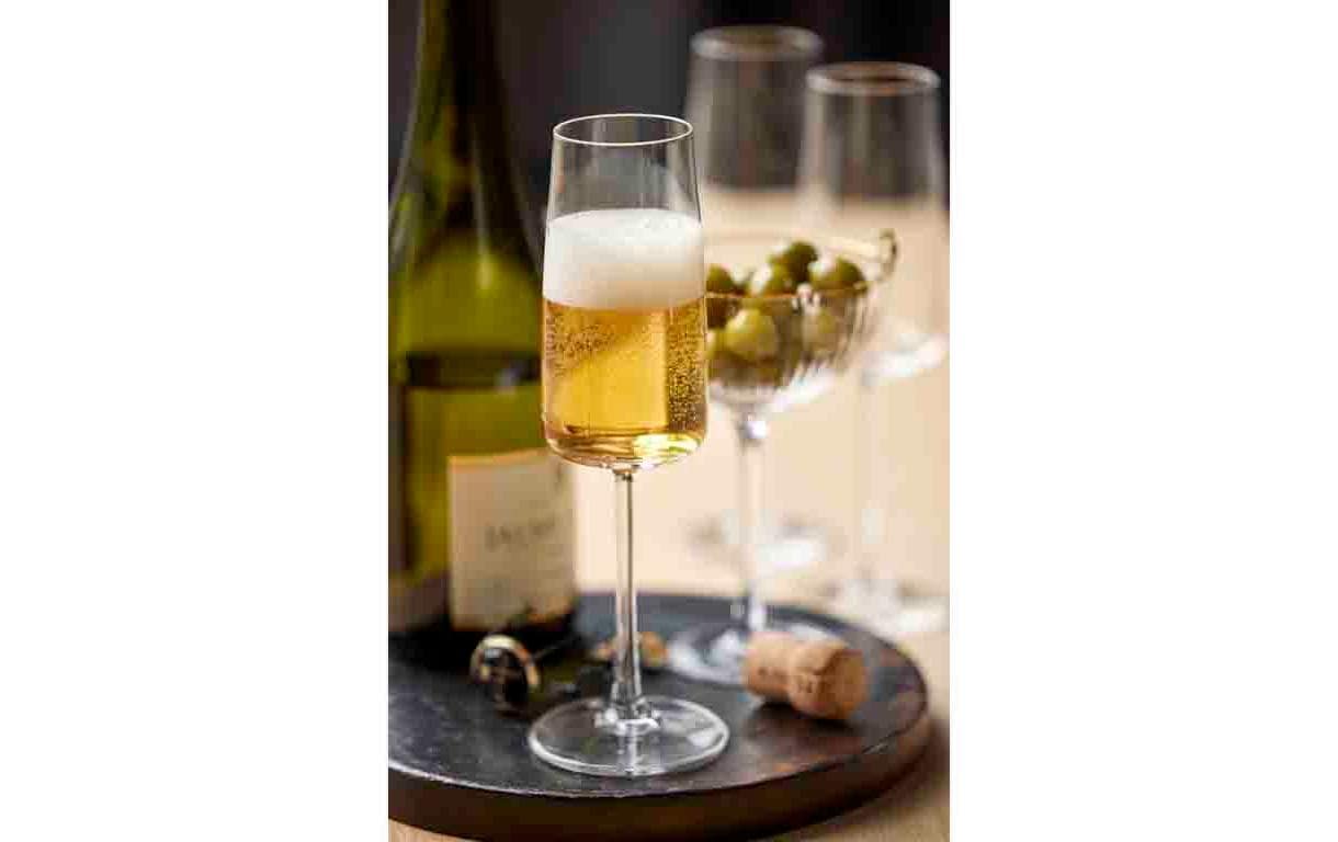 Cocktailglas Palermo Gold 4 Stück, 31.5 clGläser mit feinem Goldrand