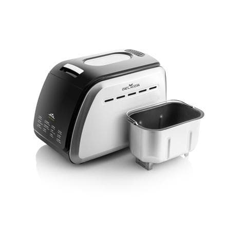 ETA Brødproducent Delicca II ETA714990030 Effekt 850 W, Antal programmer 12, Display Ja, Sort/Rustfrit stål
