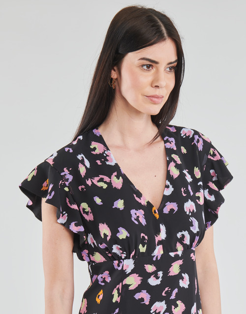 Guess - AYAR DRESS - Noir / Multicolore