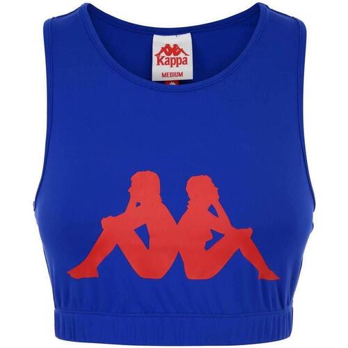 Kappa - BRADA 222 BANDA TOP TEE Azul