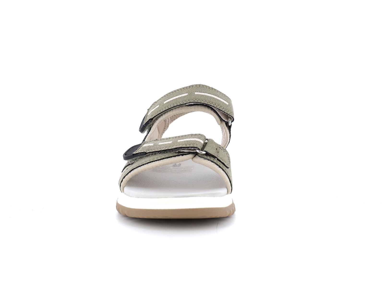 Jana  shoes-28766 Matières combinées Kaki