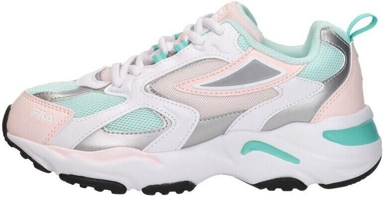 Fila Ray Tracer sneakers turquoise lichtroze