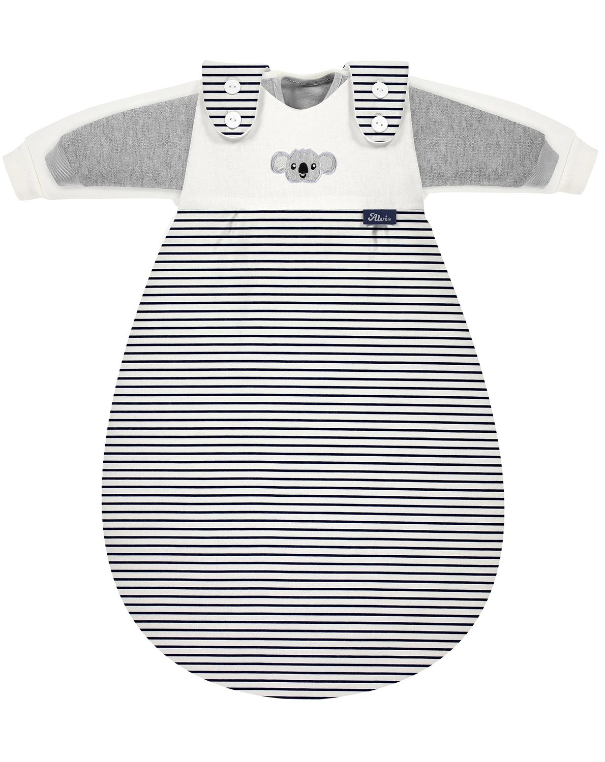 Schlafsack-Set BABY-MÄXCHEN® – RINGLETS KOALA 3-teilig in navy