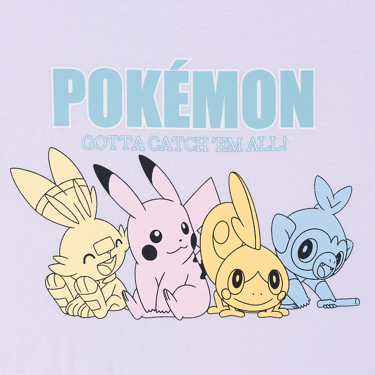 POKÉMON<br>Pijama Pokémon com calças boca de sino