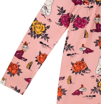 Mummitrollet Roser Tunika, Pink