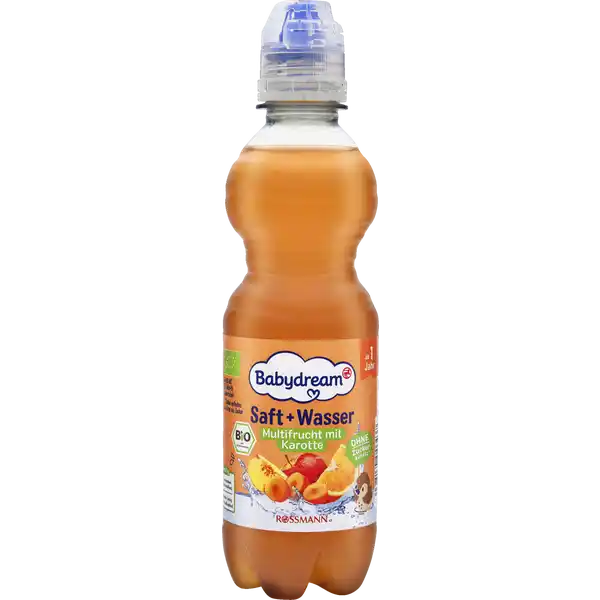 Saft+Wasser Multifrucht mit Karotte 0,33l