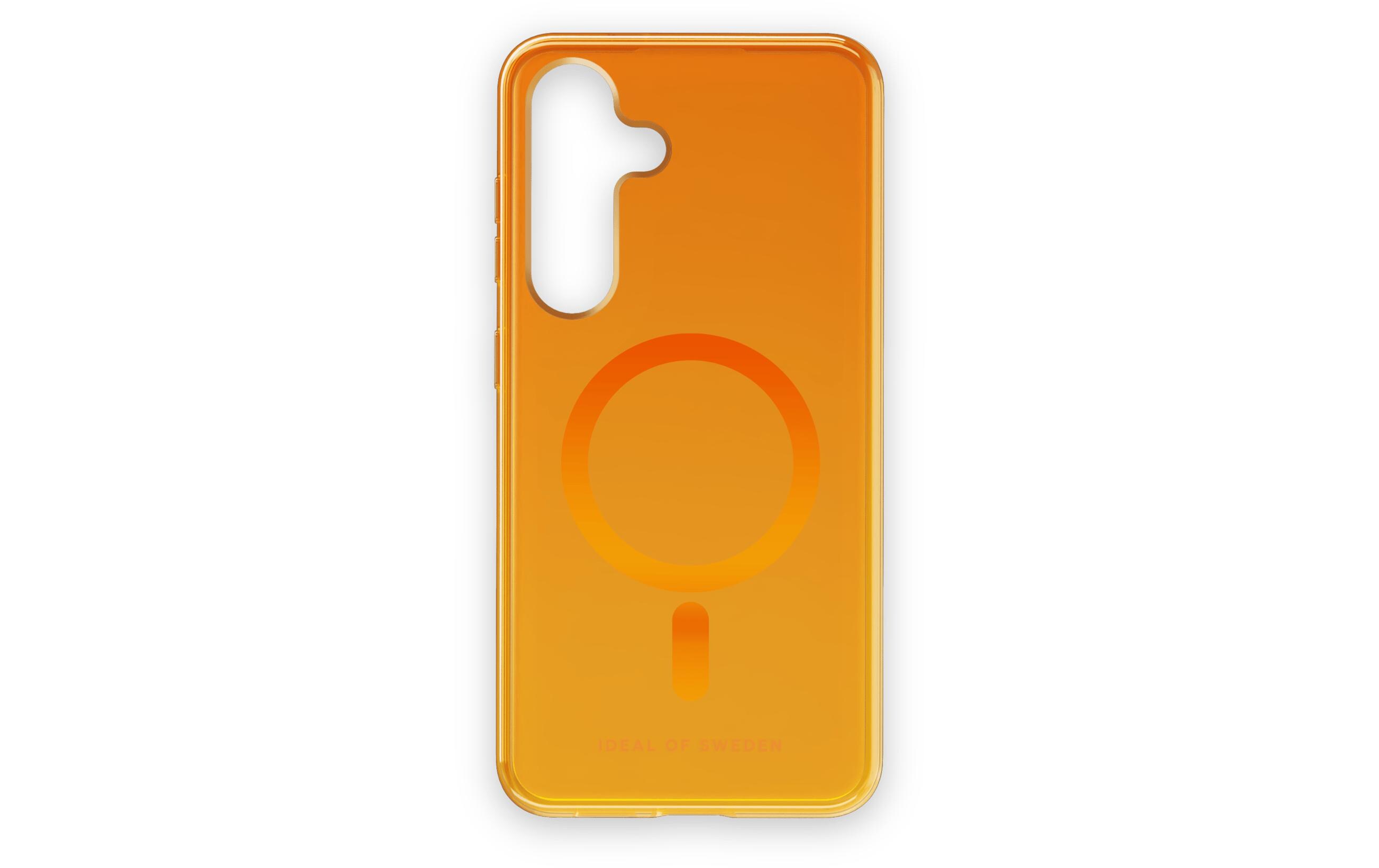 Back Cover Clear Case Galaxy S24 Orange SpritzBackcover für das Samsung Galaxy S24