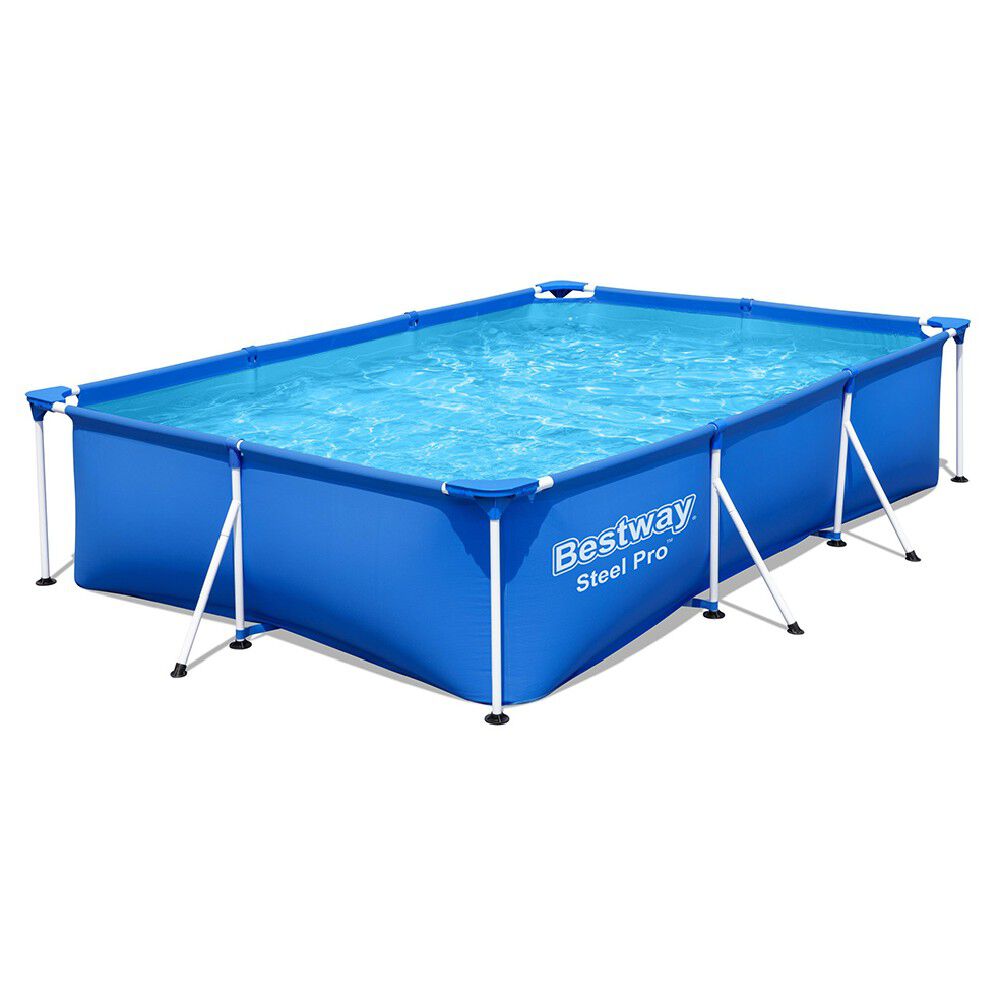 Piscine tubulaire rectangulaire Steel Pro 300 x 201 x 66 cm  BESTWAY