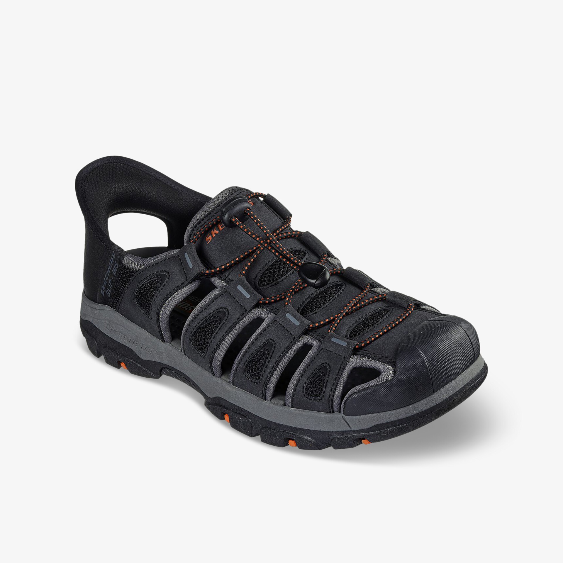 SKECHERS TRESMEN Herren Trekkingsandalen grau