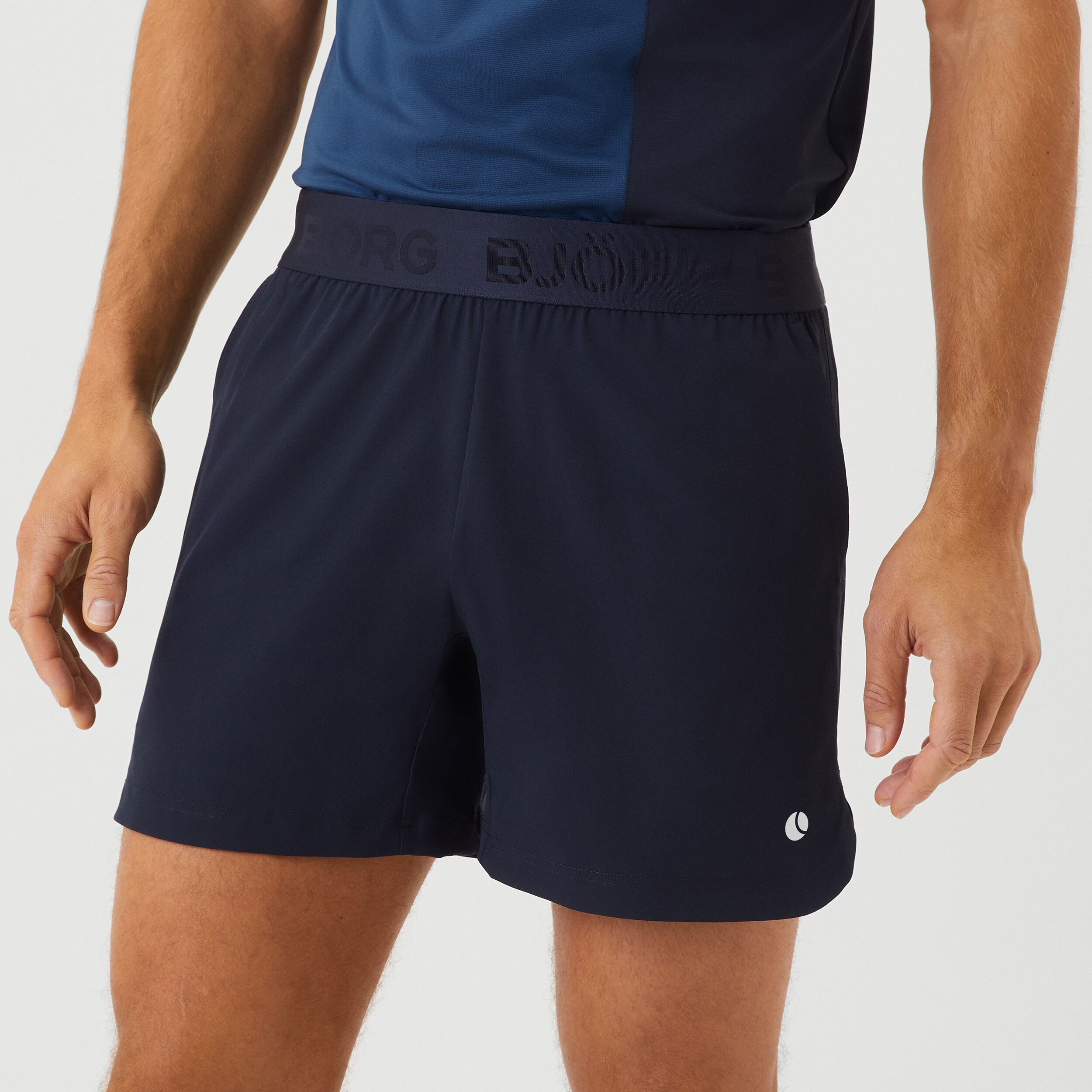 Björn Borg Ace Shorts Hommes - Bleu Foncé