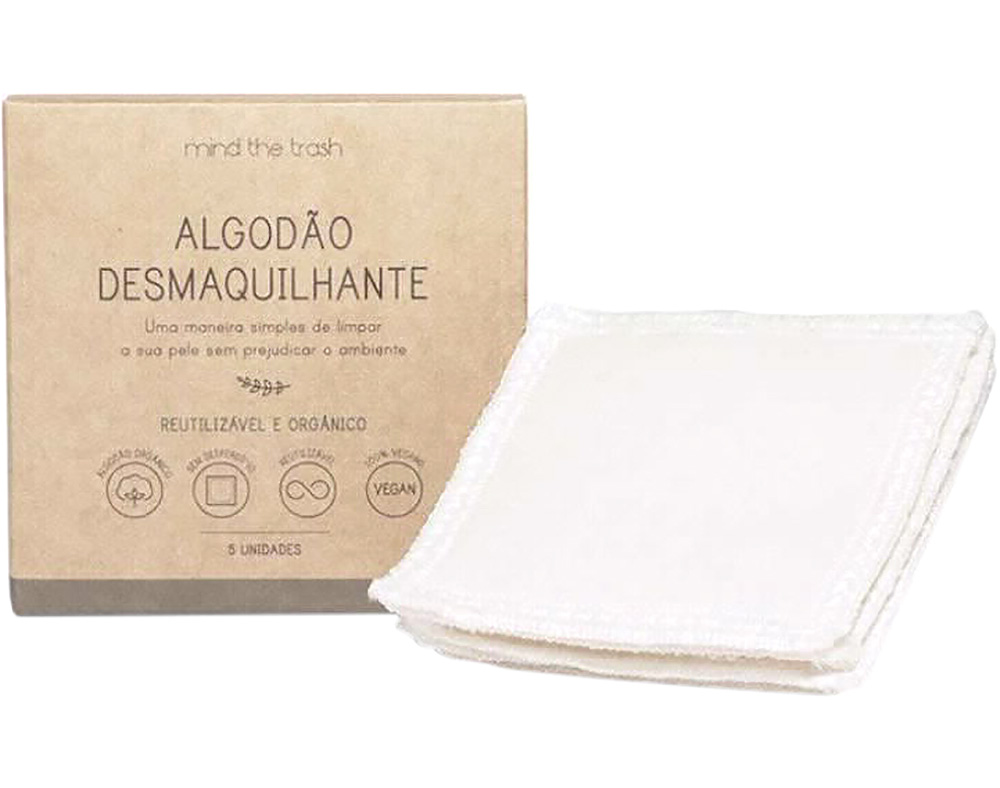 ALGODÃO MIND THE TRASH DESMAQUILHANTE 5UN