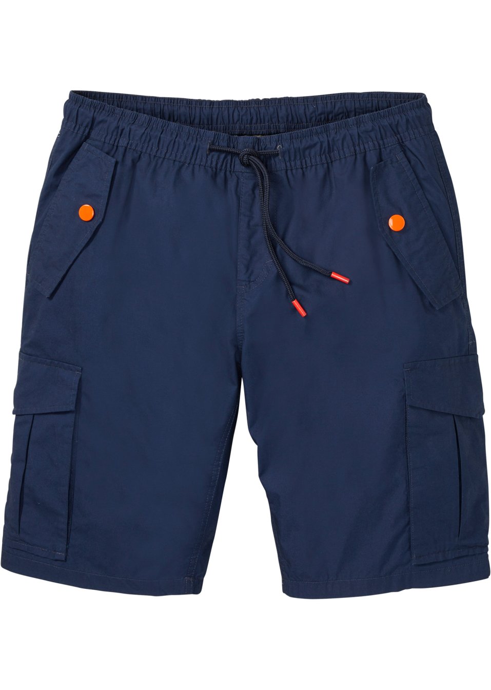 Bermuda cargo à taille extensible, Regular Fit