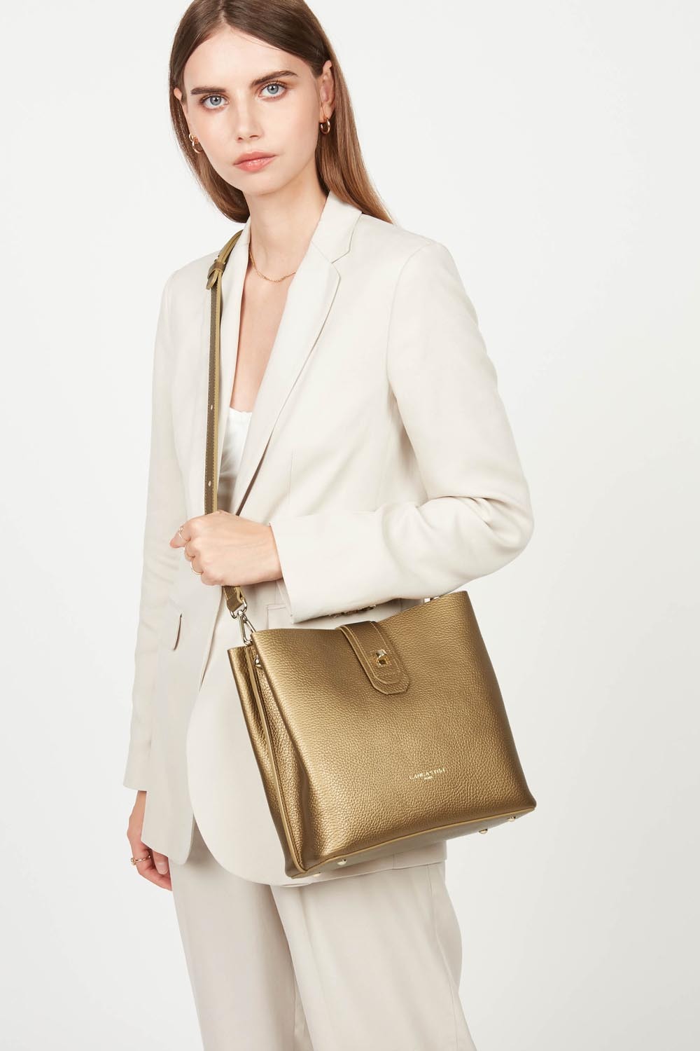 Foulonné Double-Petit sac seau