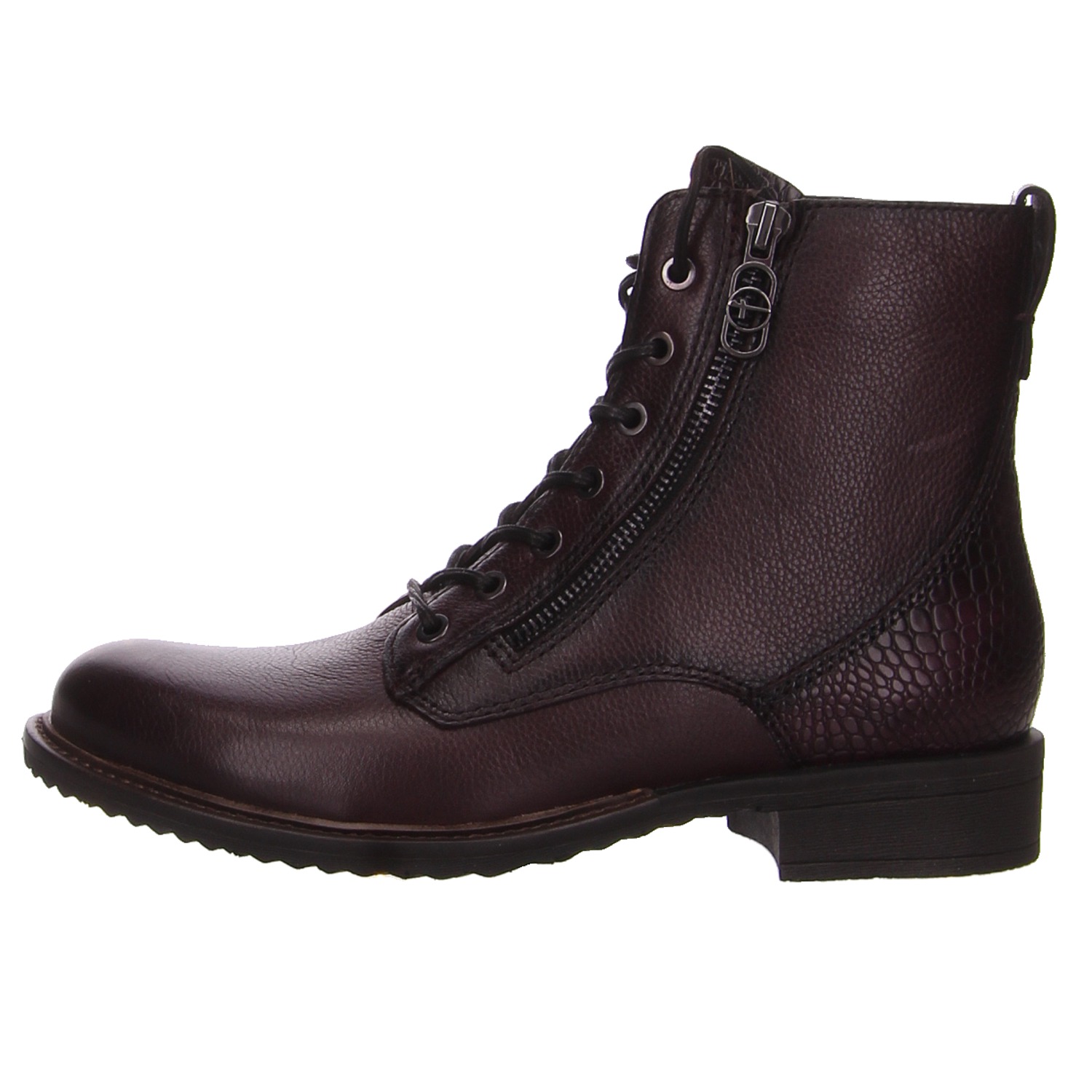 Tamaris Boots dunkelrot rot