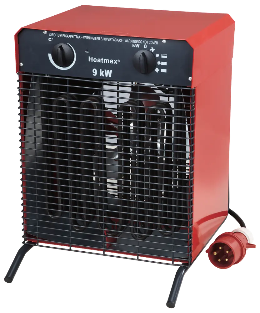 Industrivarmeblæser 9000 W